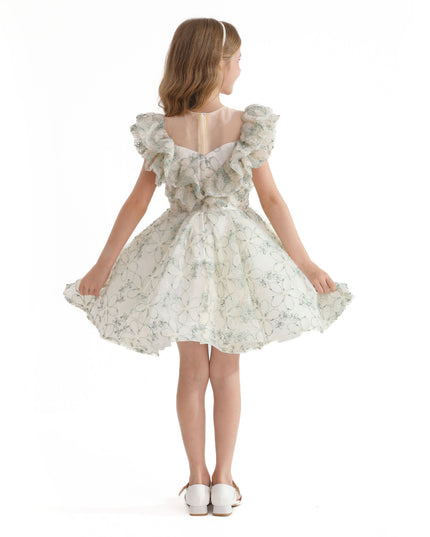 Green Floral Honeydale Dress