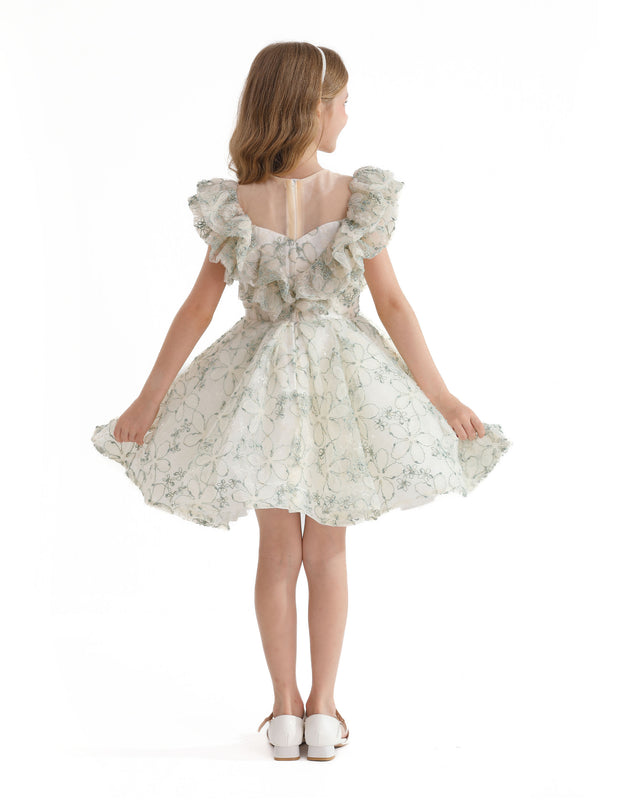 Green Floral Honeydale Dress