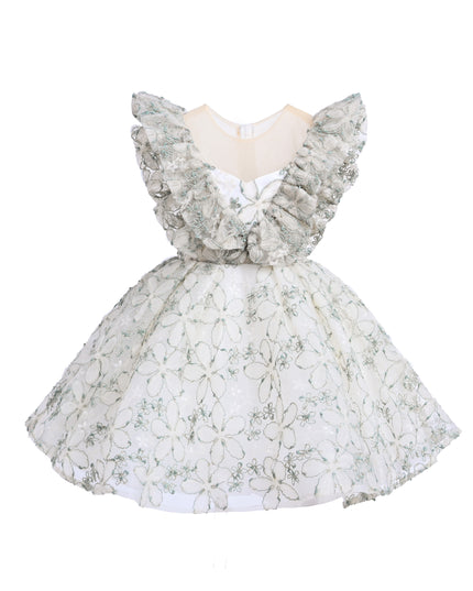 Green Floral Honeydale Dress