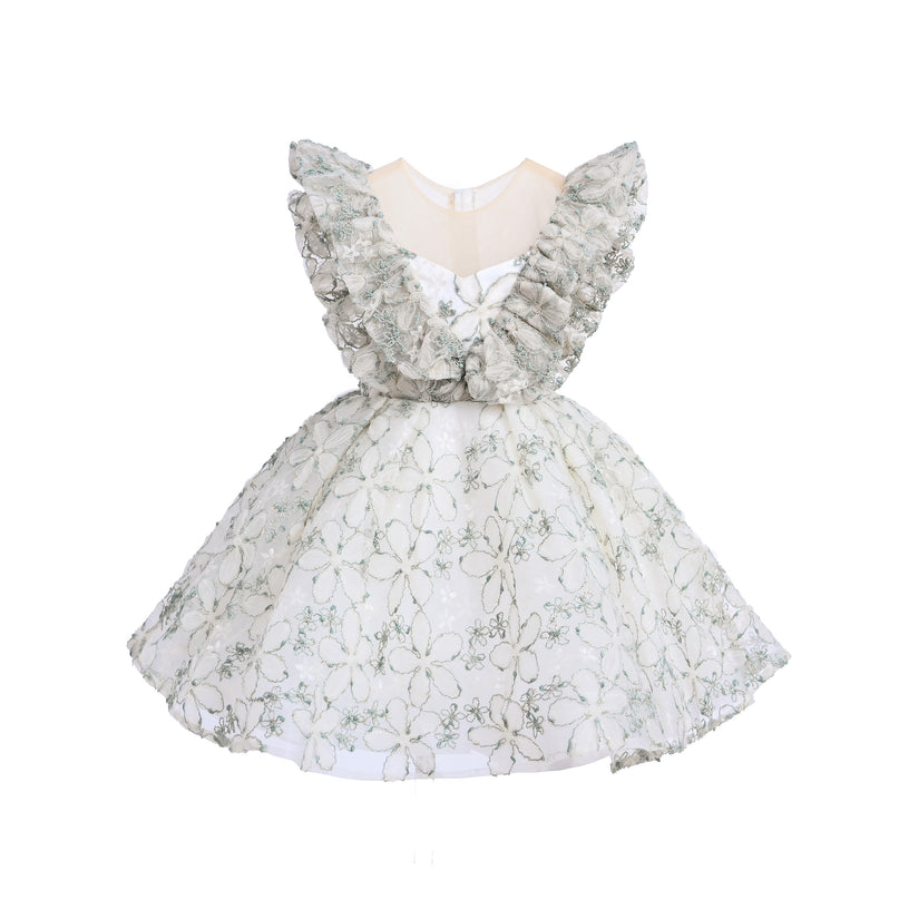 Green Floral Honeydale Dress