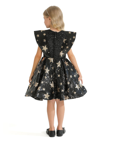 Black Starlit Rivior Dress