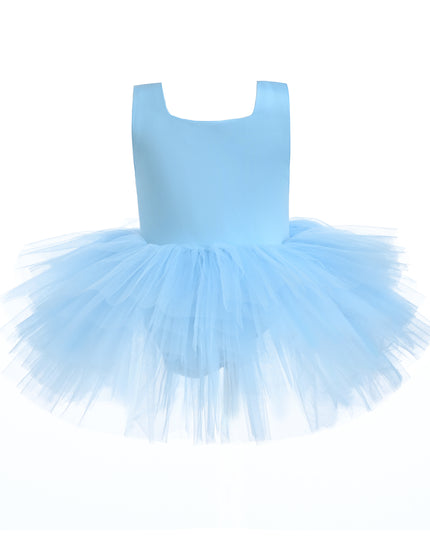 Light Blue Layered Leotard