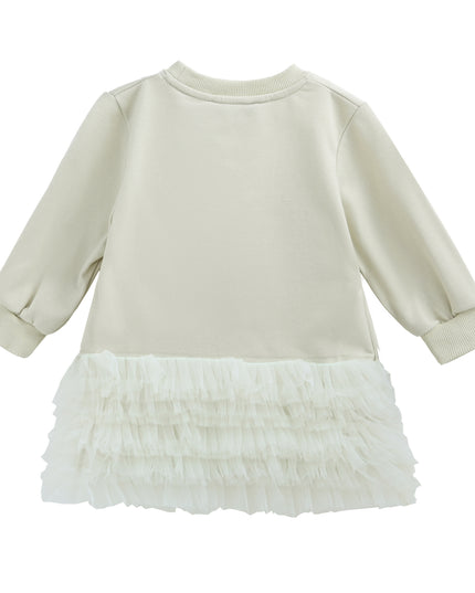 Mist Ruffle Ribbon Dress