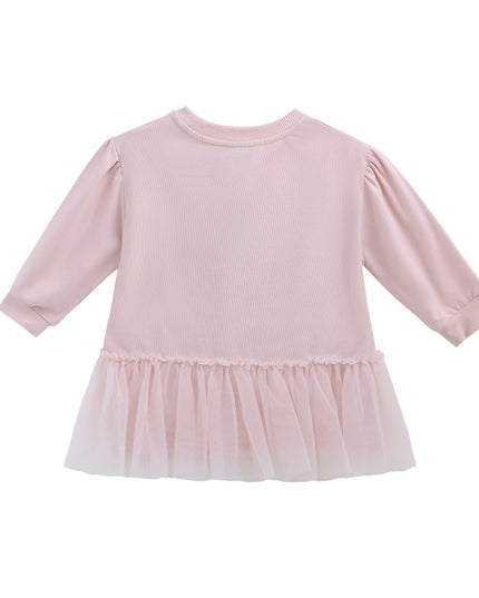 Pink Heart Bow Dress