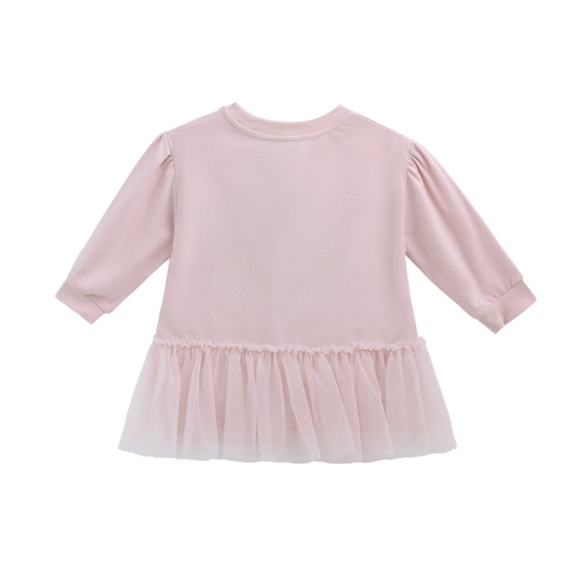 Pink Heart Bow Dress