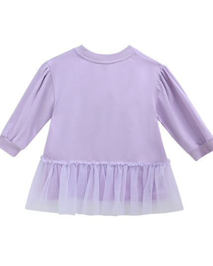 Purple Heart Bow Dress