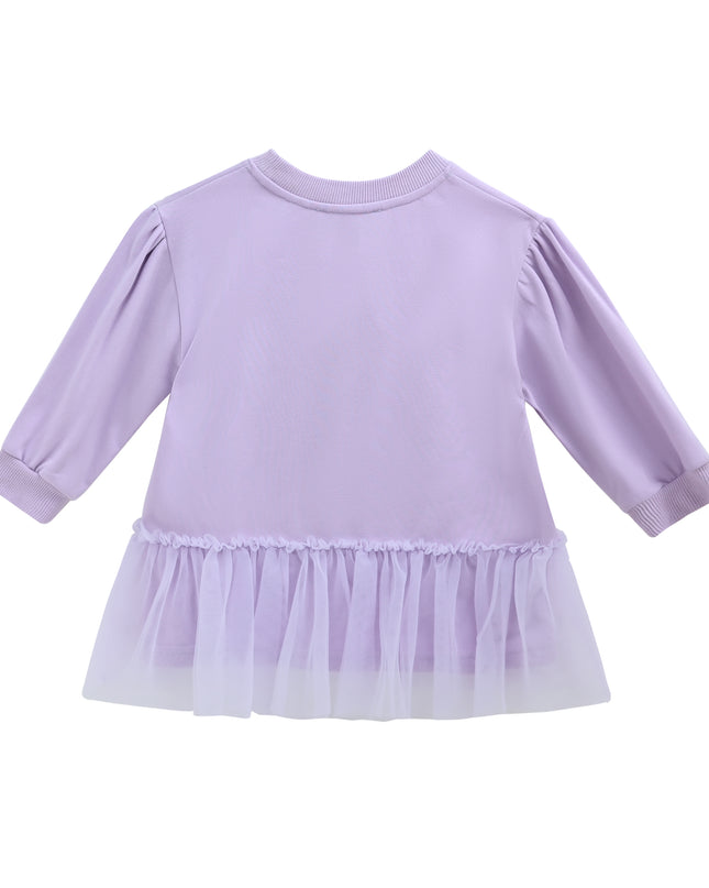 Purple Heart Bow Dress