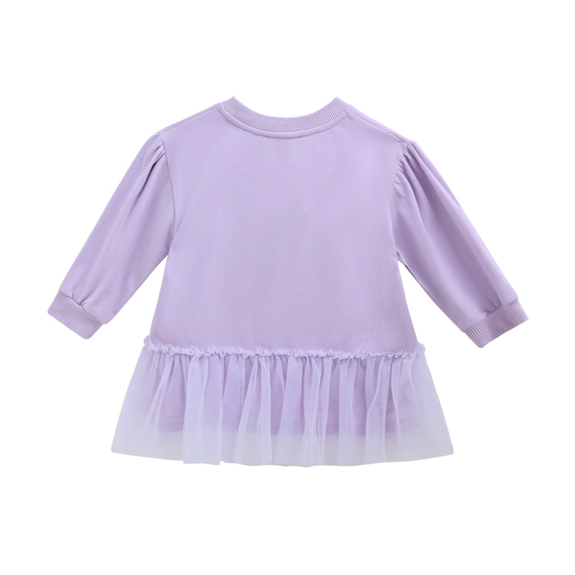 Purple Heart Bow Dress
