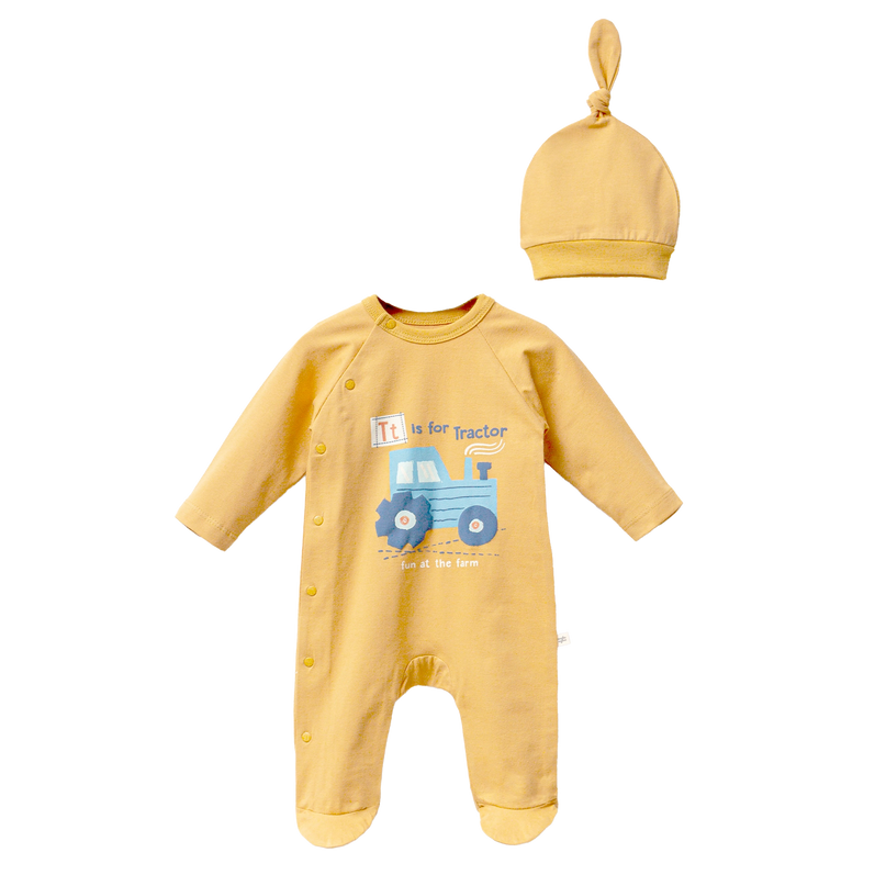 kids-atelier-moi-noi-baby-boy-yellow-tractor-graphic-babygrow-hat-mnb1130