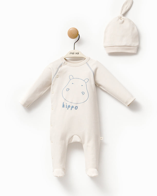 kids-atelier-moi-noi-baby-boy-cream-hippo-graphic-babygrow-hat-mnb1145