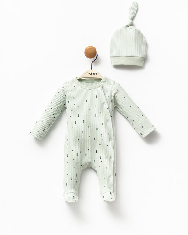 kids-atelier-moi-noi-baby-girl-mint-forest-print-babygrow-hat-mnb1156