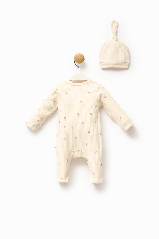 kids-atelier-moi-noi-baby-girl-cream-star-print-babygrow-hat-mnb1162