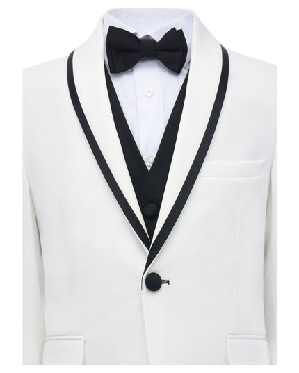 kidsatelier-moustache-White-Tuxedo-Set-with-black-Accents