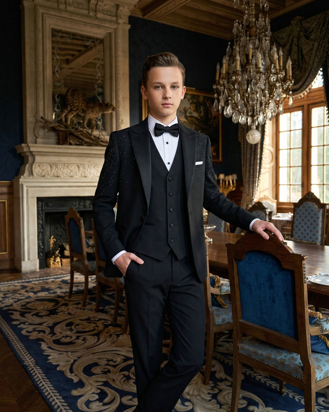 kidsatelier-moustache-Black-Spark-Tuxedo