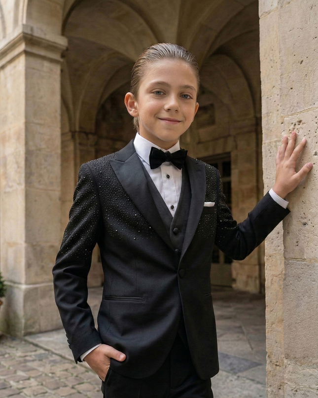 kidsatelier-moustache-Black-Spark-Tuxedo