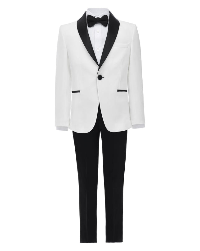 kidsatelier-moustache-White-Tuxedo-with-Black-Shawl-Lapel
