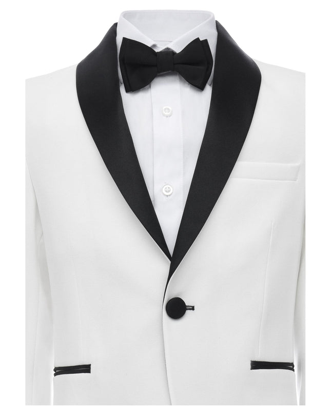 kidsatelier-moustache-White-Tuxedo-with-Black-Shawl-Lapel