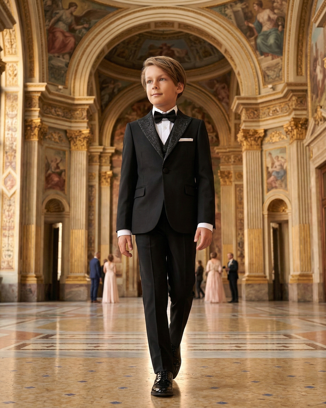 kidsatelier-moustache-Black-Classic-Glitter-Lapel-Tuxedo