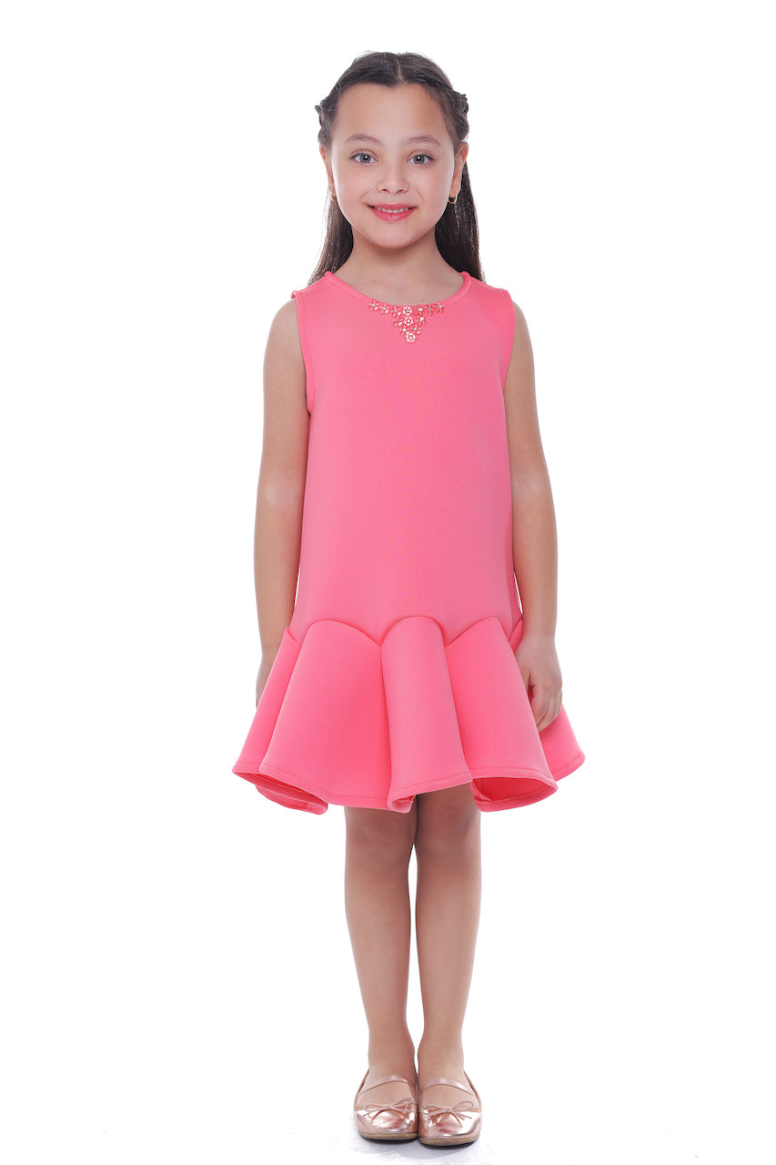 Pink Millie Sleeveless Dress