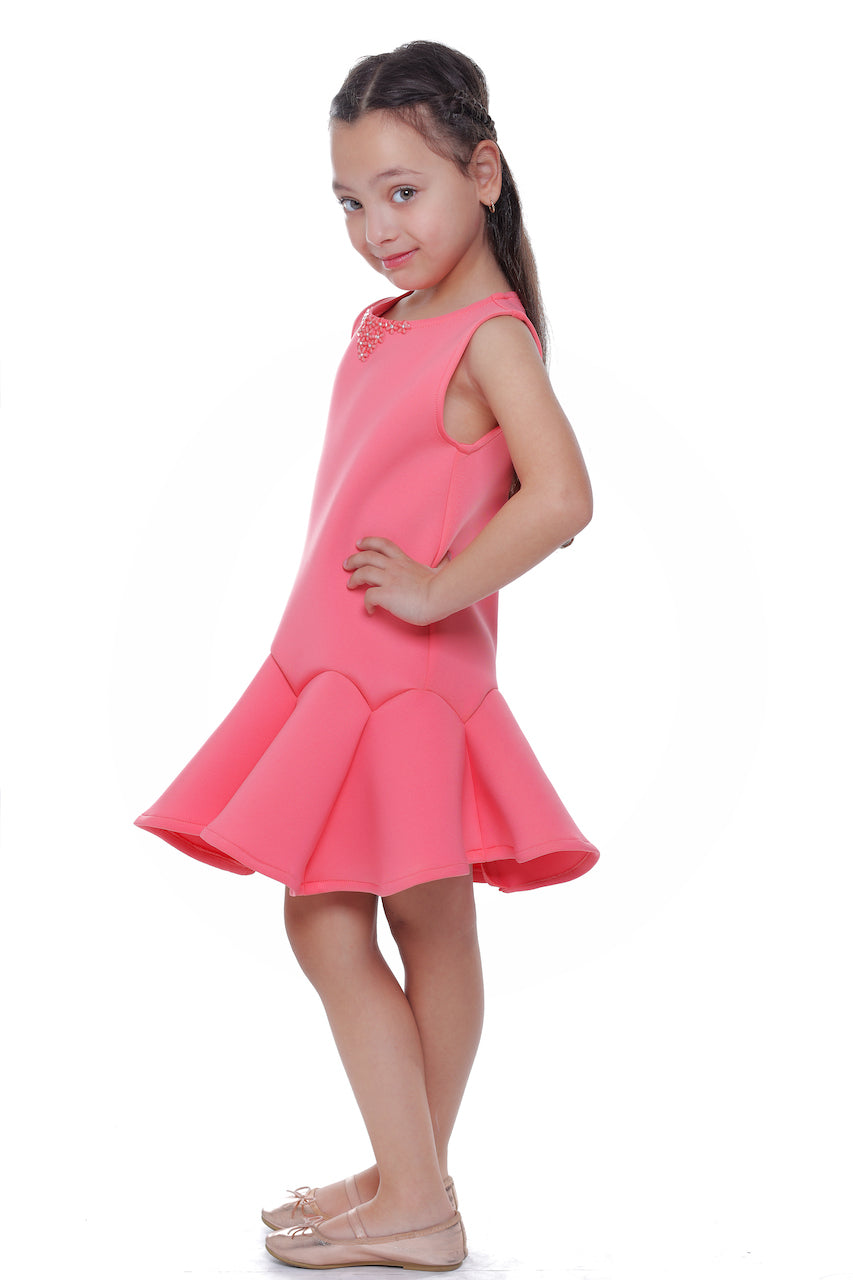 Pink Millie Sleeveless Dress