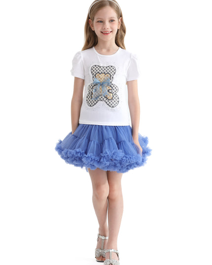 White Bear Applique T-Shirt