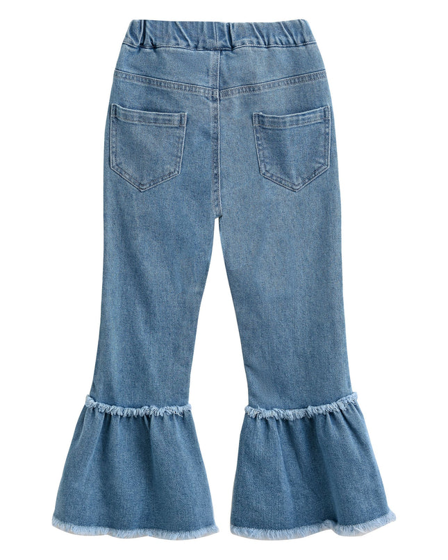 kidsatelier-mimi-tutu-Denim-Ribbon-Flare-Pants