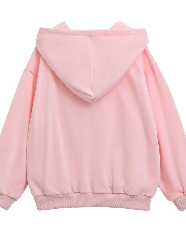 kidsatelier-mimi-tutu-Pink-Bow-Detail-Tracksuit-Set