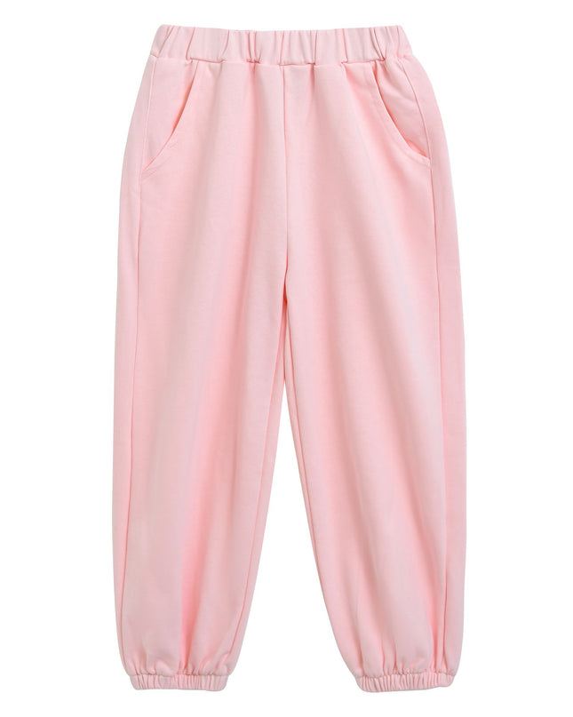 kidsatelier-mimi-tutu-Pink-Bow-Detail-Tracksuit-Set