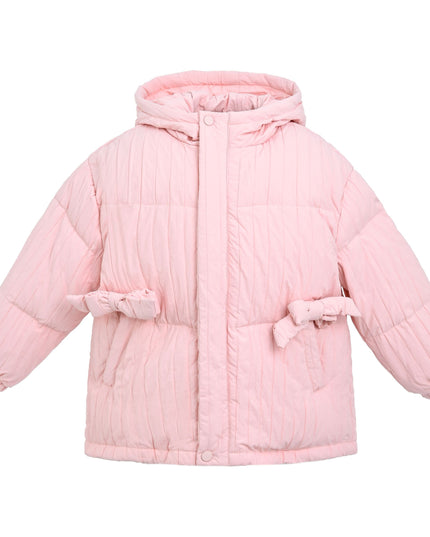 kidsatelier-mimi-tutu-Pink-Bow-Quilted-Puffer-Jacket