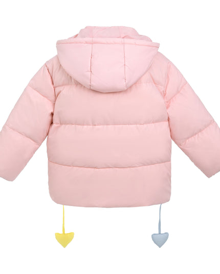 kidsatelier-mimi-tutu-Pink-Heart-Charm-Puffer-Jacket