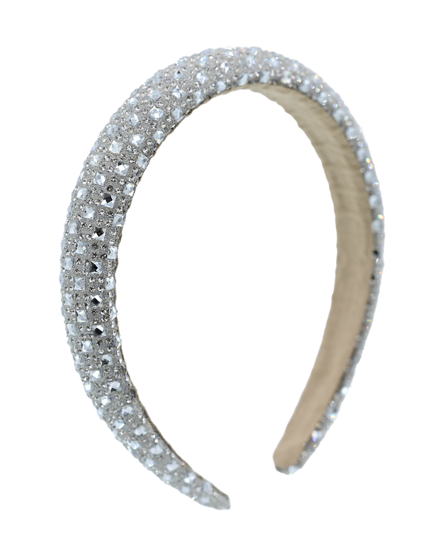 Rhinestone Checkerboard Headband