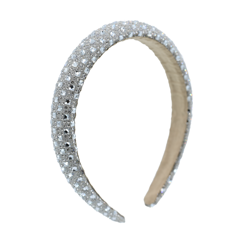 Rhinestone Checkerboard Headband