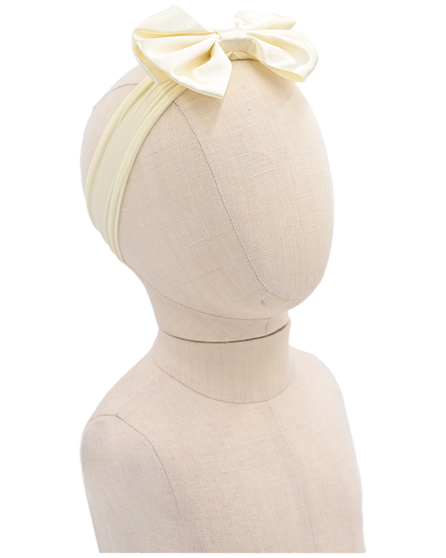 Multicolored Satin Ribbon Headband