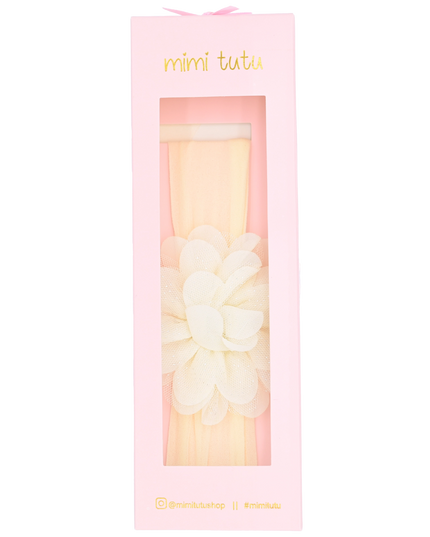 Multicolored Glistening Flower Headband
