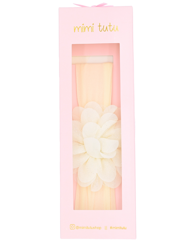 Multicolored Glistening Flower Headband