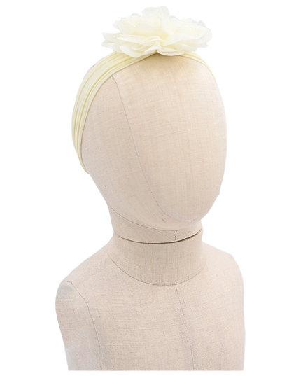 Multicolored Glistening Flower Headband
