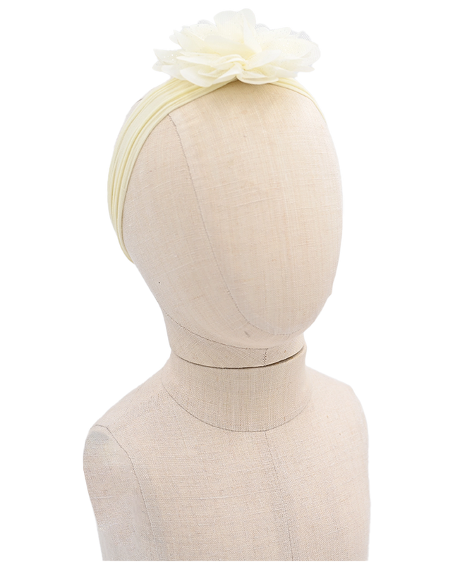 Multicolored Glistening Flower Headband