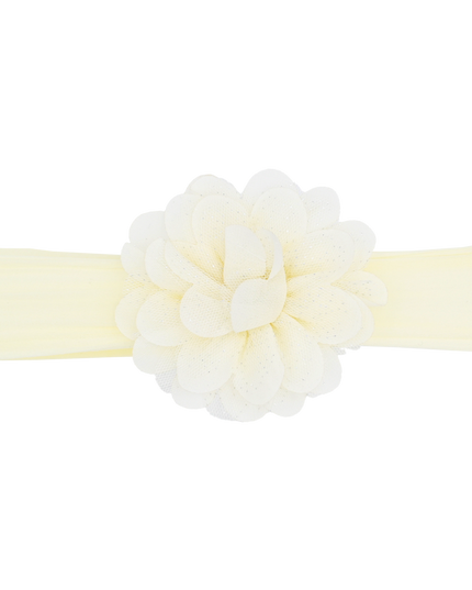 Multicolored Glistening Flower Headband