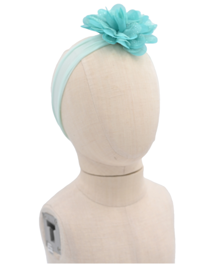 Multicolored Glistening Flower Headband