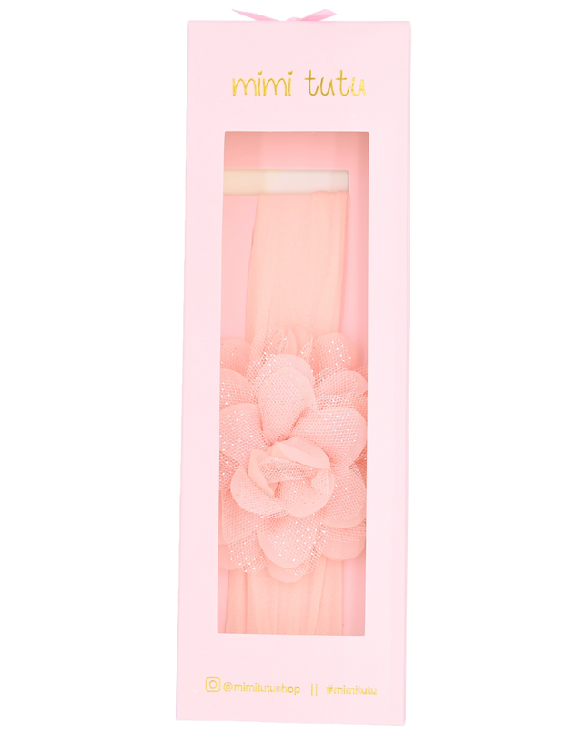 Multicolored Glistening Flower Headband