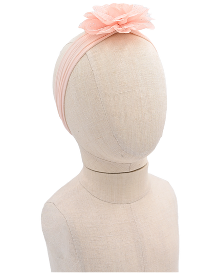 Multicolored Glistening Flower Headband