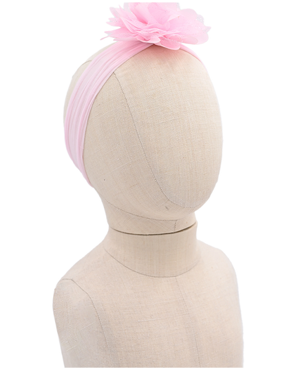 Multicolored Glistening Flower Headband