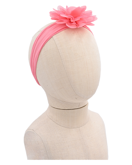 Multicolored Glistening Flower Headband
