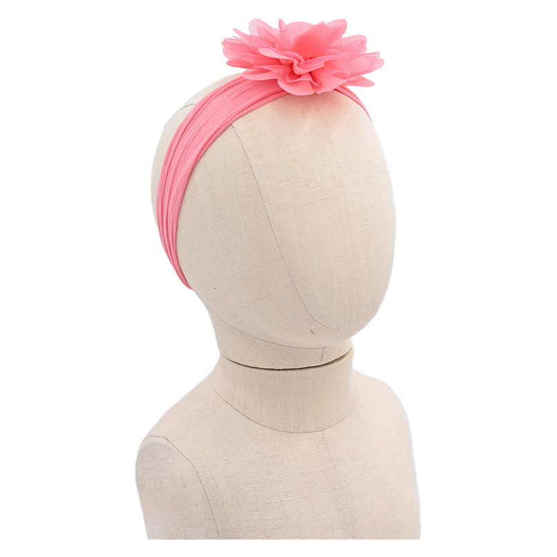 Multicolored Glistening Flower Headband
