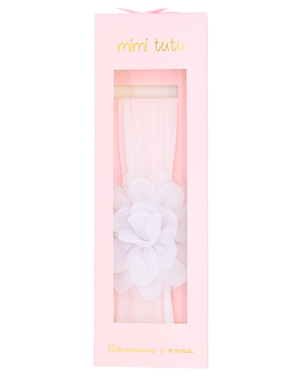 Multicolored Glistening Flower Headband