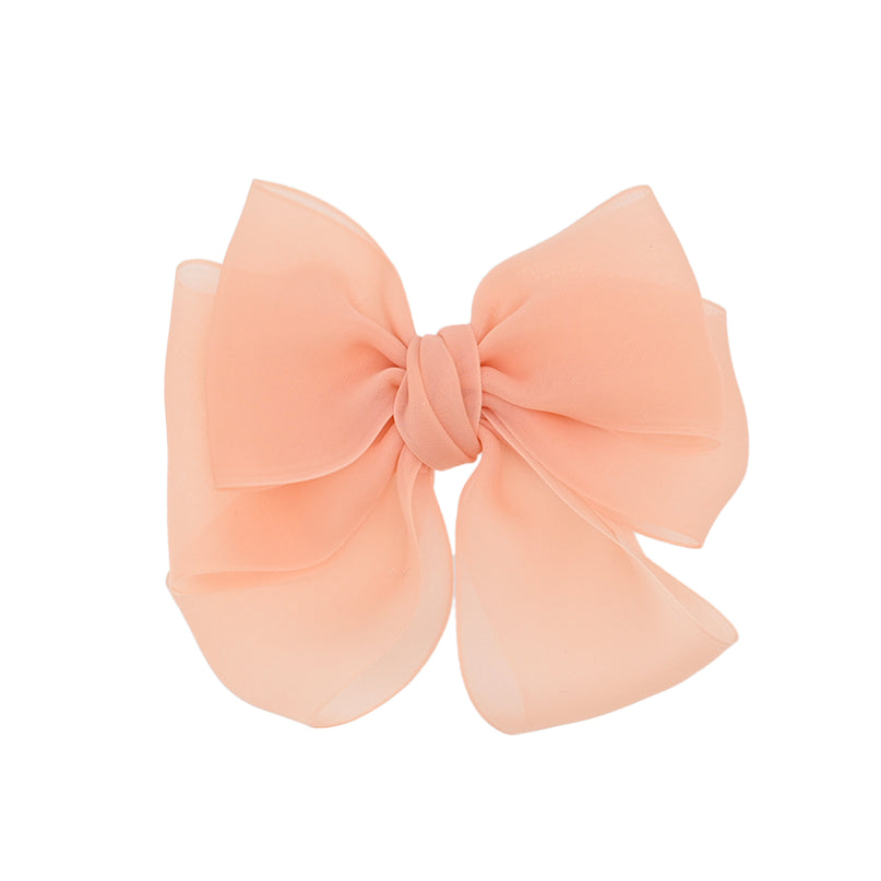 Multicolor Ribbon Bow Hairclip Set