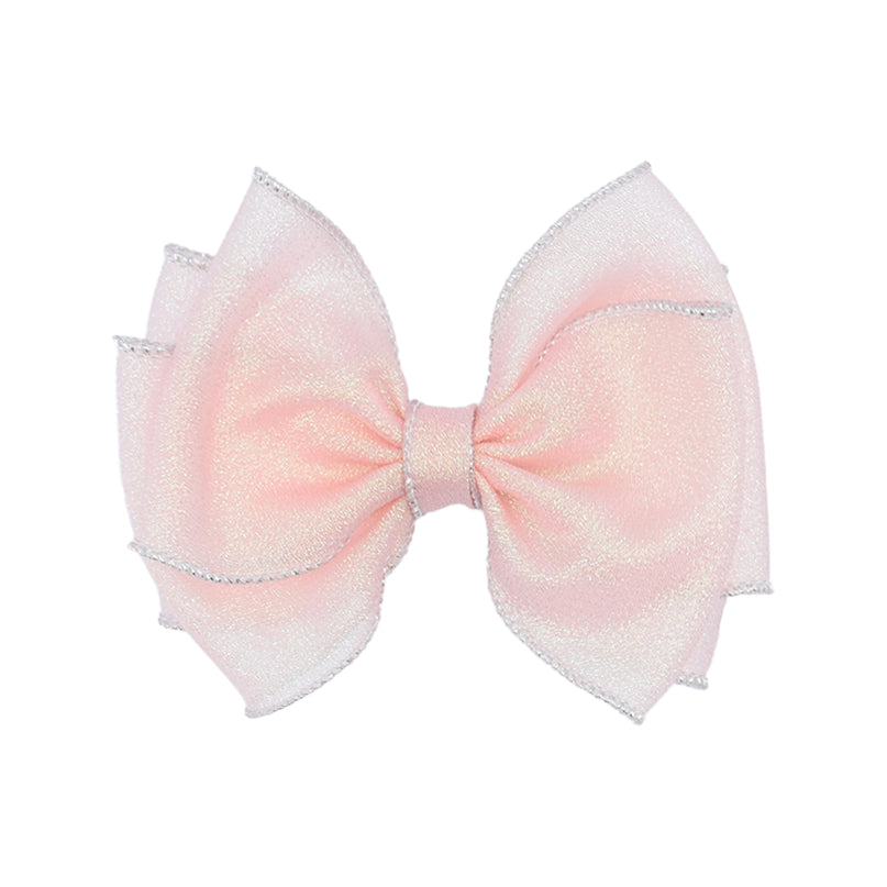Shimmering Bow Hairclip Set