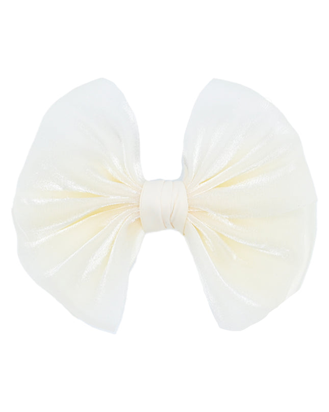Multicolor Satin Bow Hairclip Set