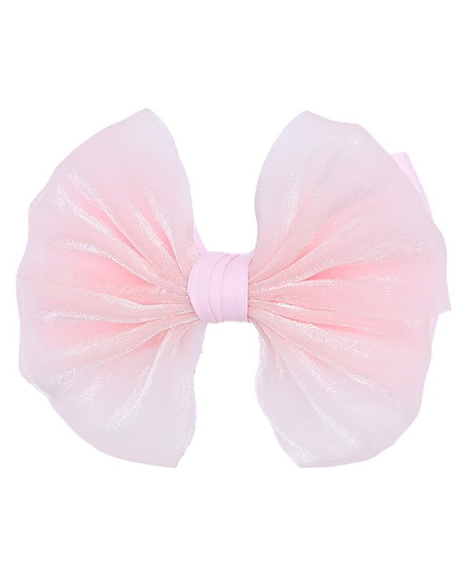 Multicolor Satin Bow Hairclip Set