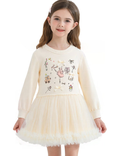 kidsatelier-mimi-tutu-Beige-Ballet-Ruffle-Bow-Dress